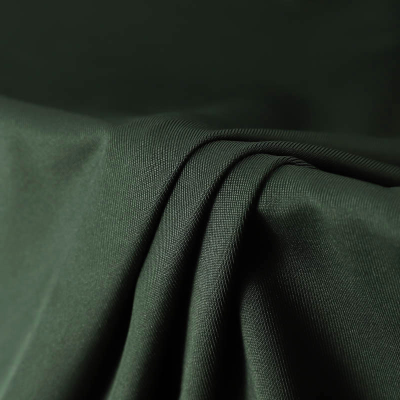 Forro de roupas totalmente composto de poliéster 75D pano plano de um lado