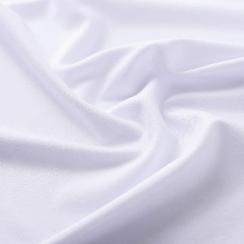 Pano liso peludo dupla face de seda de leite 100D