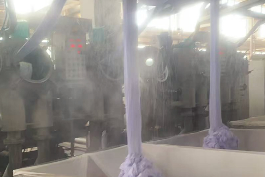 Tingimento de produto semiacabado de produção de fábrica fora do cilindro