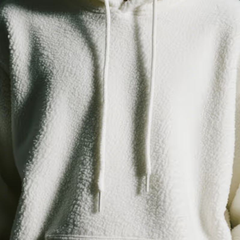 Tecido de moletom anti-rugas de imitação de algodão